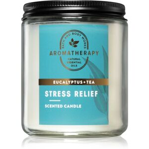 Bath & Body Works Aromatherapy Eucalyptus & Tea vonná svíčka 198 g