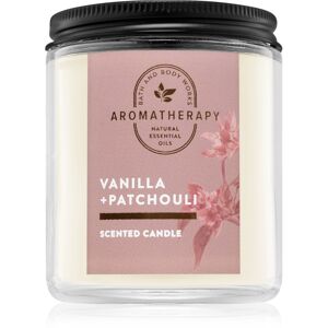 Bath & Body Works Vanilla and Patchouli vonná svíčka 198 g