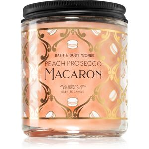 Bath & Body Works Peach Prosecco Macaron vonná svíčka 198 g