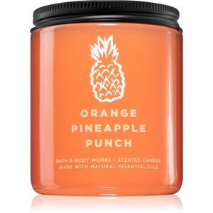 Bath & Body Works Orange Pineapple Punch vonná svíčka 198 g