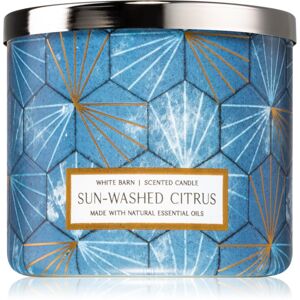 Bath & Body Works Sun-Washed Citrus vonná svíčka II. 411 g