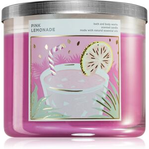 Bath & Body Works Pink Lemonade vonná svíčka I. 411 g
