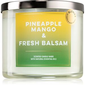 Bath & Body Works Pineapple Mango & Fresh Balsam vonná svíčka 411 g