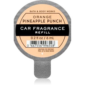 Bath & Body Works Orange Pineapple Punch vůně do auta náhradní náplň 6 ml