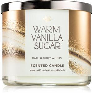 Bath & Body Works Warm Vanilla Sugar vonná svíčka I. 411 g
