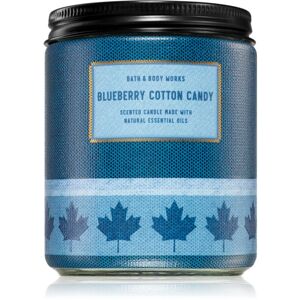 Bath & Body Works Blueberry Cotton Candy vonná svíčka 198 g