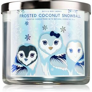 Bath & Body Works Frosted Coconut Snowball vonná svíčka I. 411 g