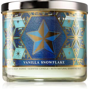 Bath & Body Works Vanilla Snowflake vonná svíčka I. 411 g