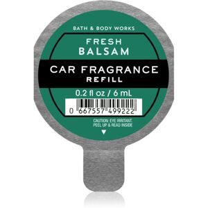 Bath & Body Works Fresh Balsam vůně do auta náhradní náplň 6 ml