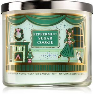 Bath & Body Works Peppermint Sugar Cookie vonná svíčka I. 411 g