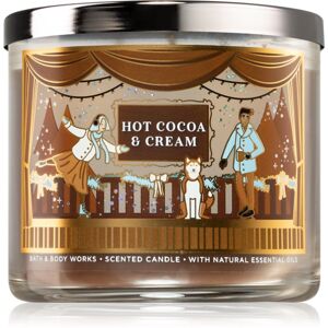 Bath & Body Works Hot Cocoa & Cream vonná svíčka I. 411 g