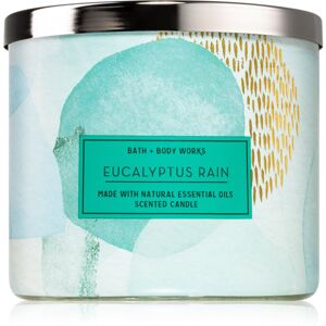 Bath & Body Works Eucalyptus Rain svíčka III. 411 g