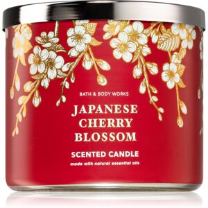 Bath & Body Works Japanese Cherry Blossom vonná svíčka I. 411 g