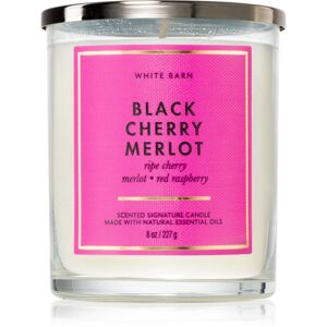 Bath & Body Works Black Cherry Merlot vonná svíčka 227 g