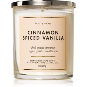 Bath & Body Works Cinnamon Spiced Vanilla vonná svíčka 227 g