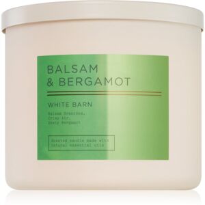 Bath & Body Works Balsam & Bergamot vonná svíčka 411 g