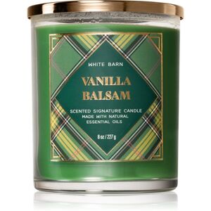 Bath & Body Works Vanilla Balsam vonná svíčka 227 g