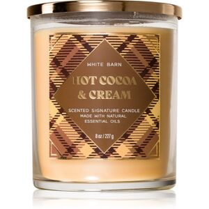 Bath & Body Works Hot Cocoa & Cream vonná svíčka 227 g