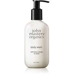 John Masters Organics Blood Orange & Vanilla Body Wash vyživující sprchový gel 236 ml