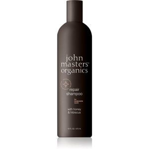 John Masters Organics Honey & Hibiscus obnovující šampon pro poškozené vlasy