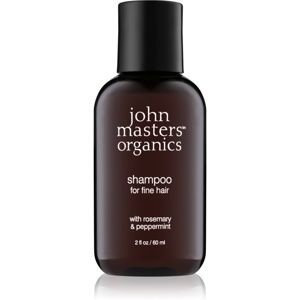 John Masters Organics Rosemary & Peppermint šampon pro jemné vlasy
