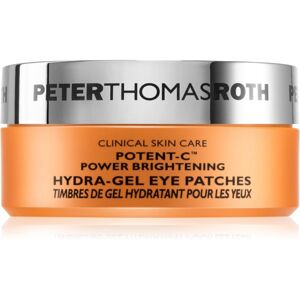 Peter Thomas Roth Potent-C Hydra-Gel Eye Patches gelové polštářky pro rozjasnění pleti 60 ks