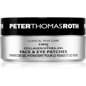 Peter Thomas Roth FIRMx Collagen Hydra-Gel Eye & Face Patches hydratační gelové polštářky na obličej a oční okolí 90 ks