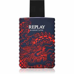 Replay Signature Red Dragon For Man toaletní voda pro muže 100 ml
