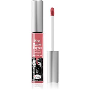 theBalm Meet Matt(e) Hughes Long Lasting Liquid Lipstick dlouhotrvající tekutá rtěnka odstín Genuine 7.4 ml