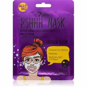 7DAYS PSHHH plátýnková maska s čisticím efektem 25 g
