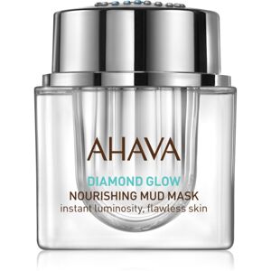 AHAVA Diamond Glow vyživující maska s bahnem z Mrtvého moře a čistým diamantovým prachem 50 ml