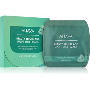 AHAVA Beauty Before Age plátýnková maska se zpevňujícím účinkem 6x20 g