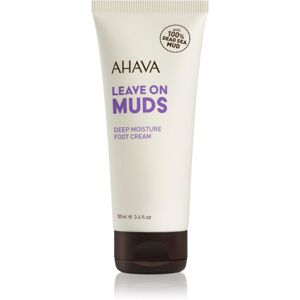 AHAVA Dead Sea Mud hloubkově hydratační krém na nohy 100 ml