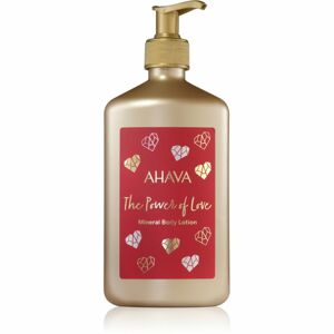 AHAVA The Power Of Love Mineral Body Lotion pečující tělové mléko s minerály z Mrtvého moře 500 ml
