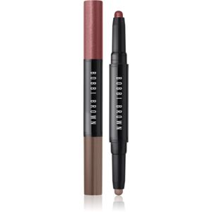 Bobbi Brown Long-Wear Cream Shadow Stick Duo oční stíny v tužce duo odstín Bronze Pink / Espresso 1,6 g