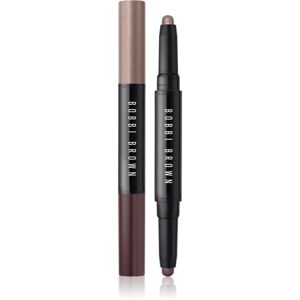 Bobbi Brown Long-Wear Cream Shadow Stick Duo oční stíny v tužce duo odstín Pink Steel / Bark 1,6 g