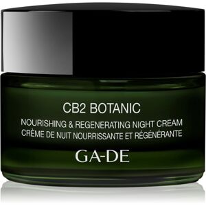 GA-DE CB2 Botanic zklidňující noční krém na obličej a krk 50 ml