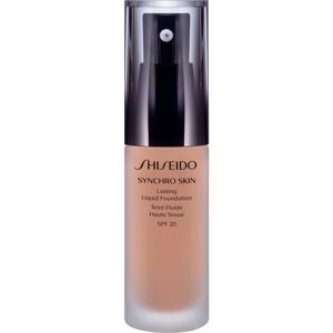 Shiseido Synchro Skin Lasting Liquid Foundation dlouhotrvající make-up SPF 20 odstín Rose 3 30 ml