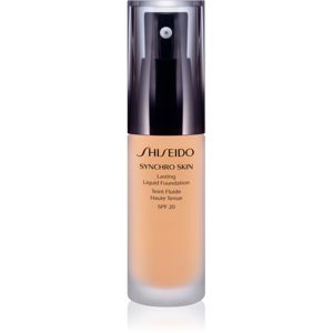 Shiseido Synchro Skin Lasting Liquid Foundation dlouhotrvající make-up SPF 20 odstín Golden 2 30 ml