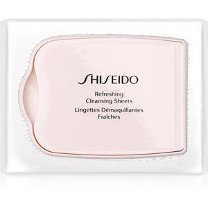 Shiseido Generic Skincare Refreshing Cleansing Sheets odličovací ubrousky pro hloubkové čištění 30 ks