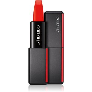 Shiseido ModernMatte Powder Lipstick matná pudrová rtěnka odstín 509 Flame (Geranium) 4 g