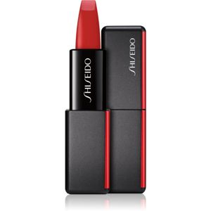 Shiseido ModernMatte Powder Lipstick matná pudrová rtěnka odstín 514 Hyper Red (True Red) 4 g