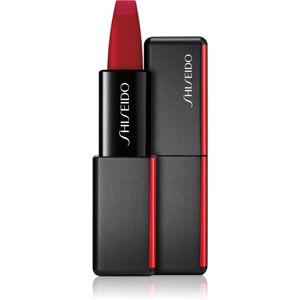 Shiseido ModernMatte Powder Lipstick matná pudrová rtěnka odstín 515 Mellow Drama (Crimson Red) 4 g