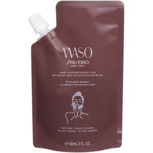 Shiseido Waso Reset Cleanser Sugary Chic čisticí pleťový gel s peelingovým efektem 90 ml