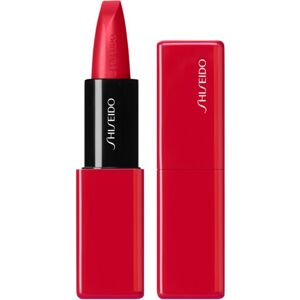 Shiseido Makeup Technosatin gel lipstick saténová rtěnka odstín 416 Red Shift 4 g