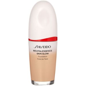 Shiseido Revitalessence Skin Glow Foundation lehký make-up s rozjasňujícím účinkem SPF 30 odstín Quartz 30 ml