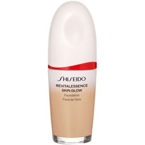 Shiseido Revitalessence Skin Glow Foundation lehký make-up s rozjasňujícím účinkem SPF 30 odstín Cashmere 30 ml
