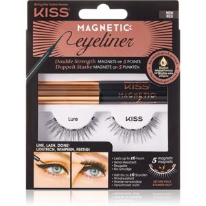 KISS Magnetic Eyeliner & Eyelash Kit magnetické řasy 01 Lure 1 pár