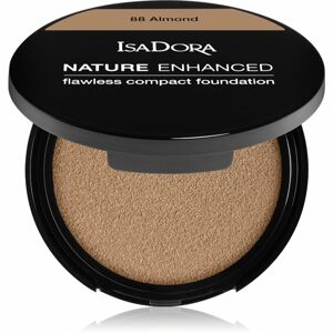 IsaDora Nature Enhanced Flawless Compact Foundation krémový kompaktní make-up odstín 88 Almond 10 g