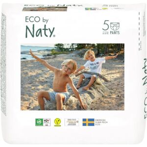 ECO by Naty Nappy Pants Junior Size 5 jednorázové plenkové kalhotky 12-18 kg 20 ks